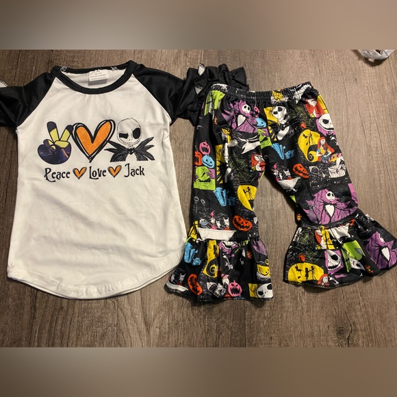 Peace love and jack boutique nightmare before Christmas outfit - Picture 1 of 2